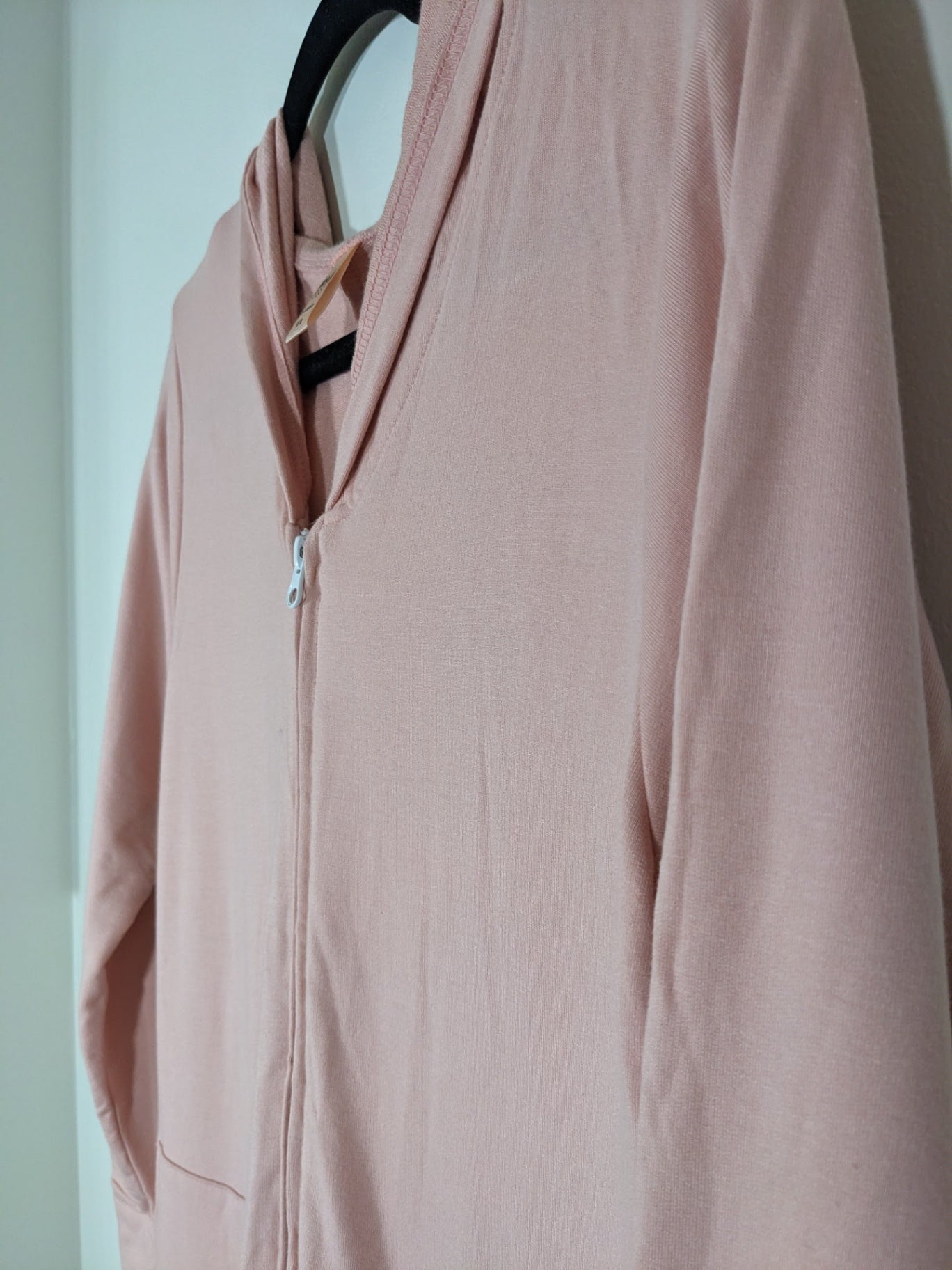 Smash+Tess pink sweatshirt jumpsuit - Medium (Minor Flaw)