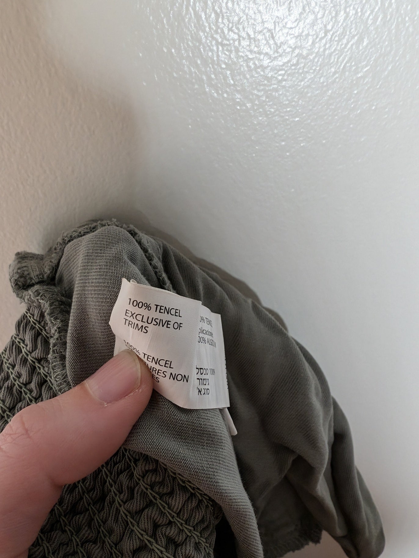 Dex tencel pant grey - X-Large (Minor Flaw)