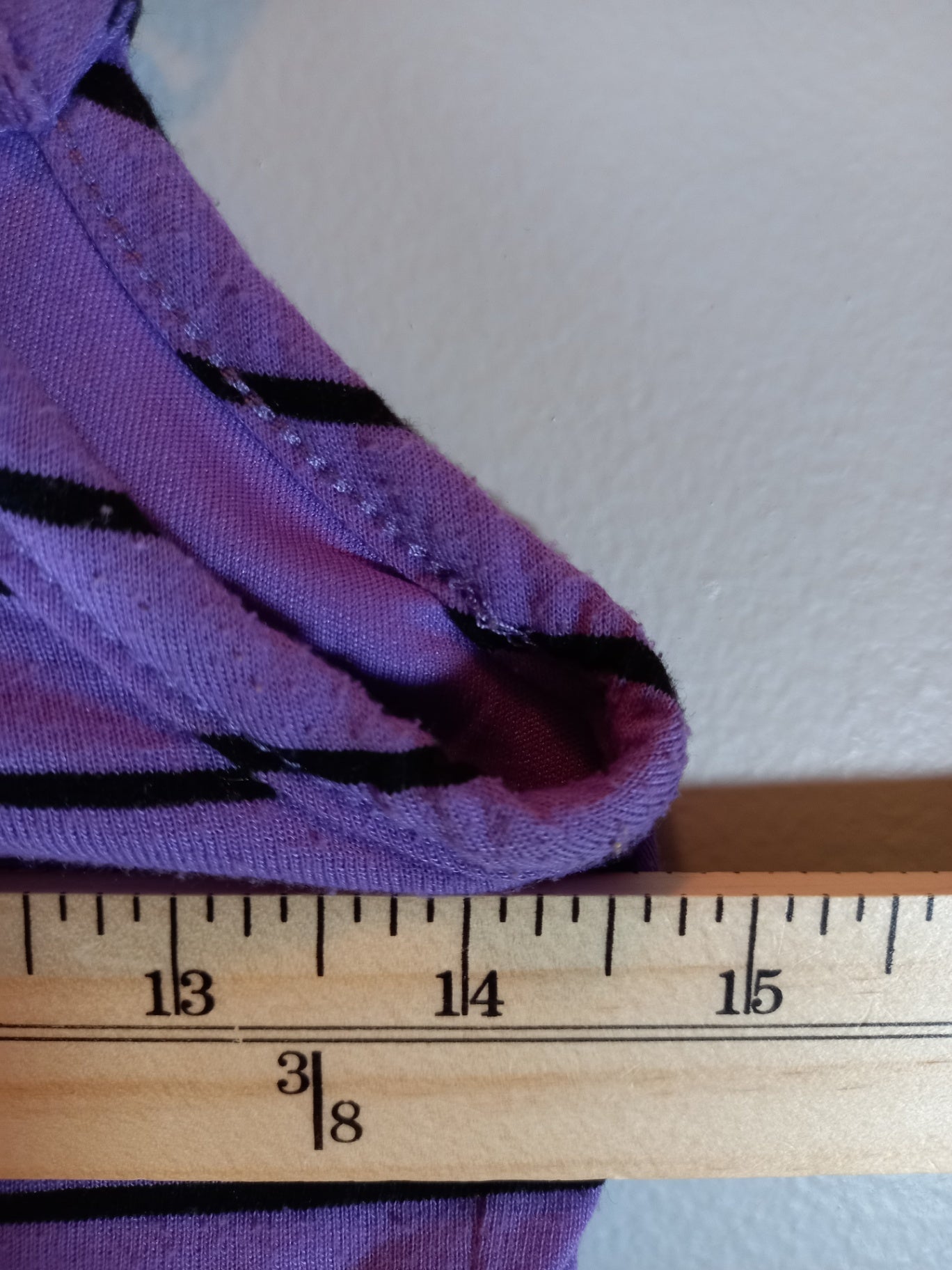 Volcom purple striped dress - Small