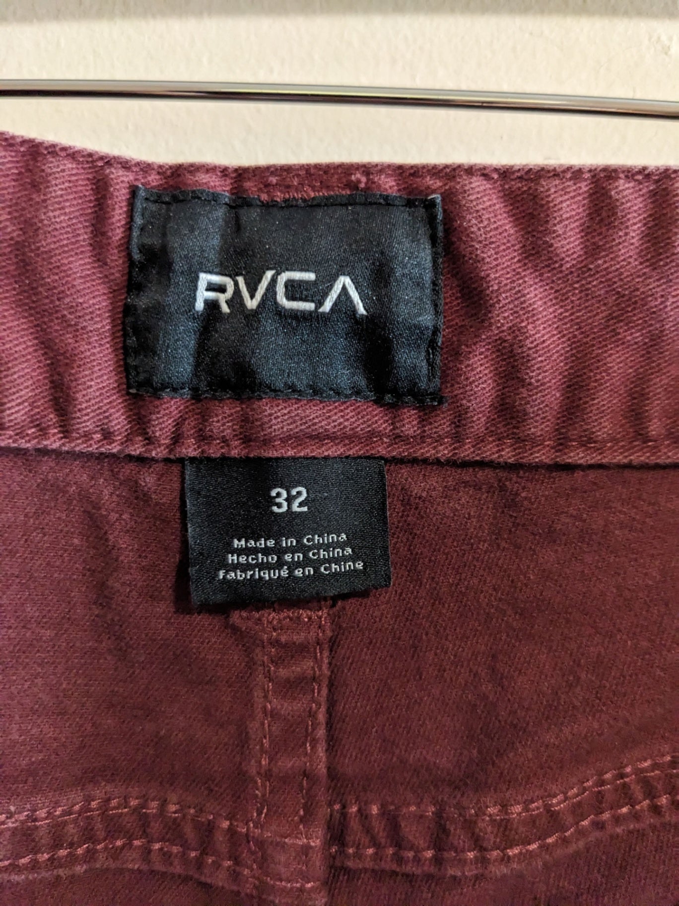 RVCA daggers pants - Men's SZ 32