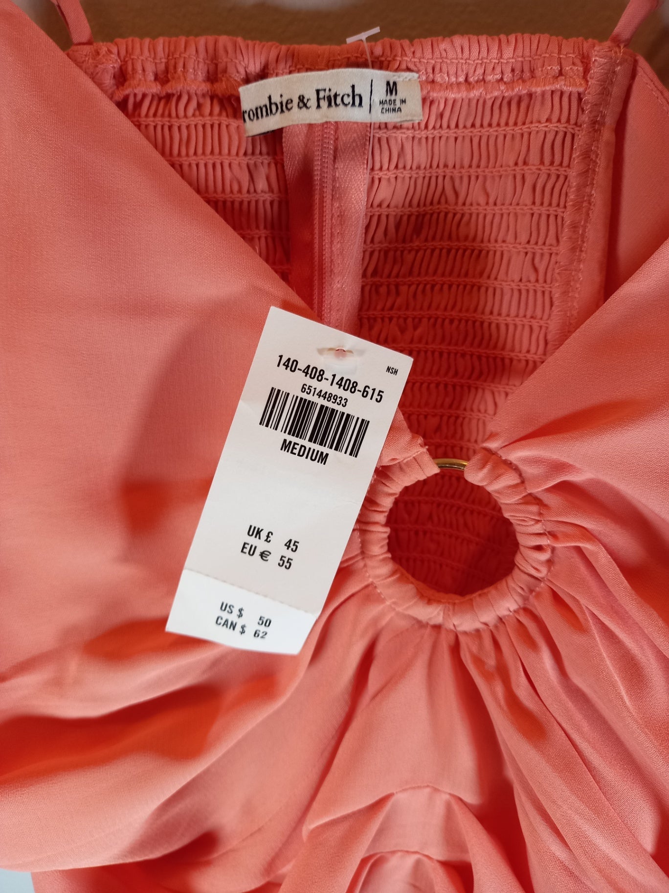 NWT Abercrombie & Fitch crop bralette - Medium