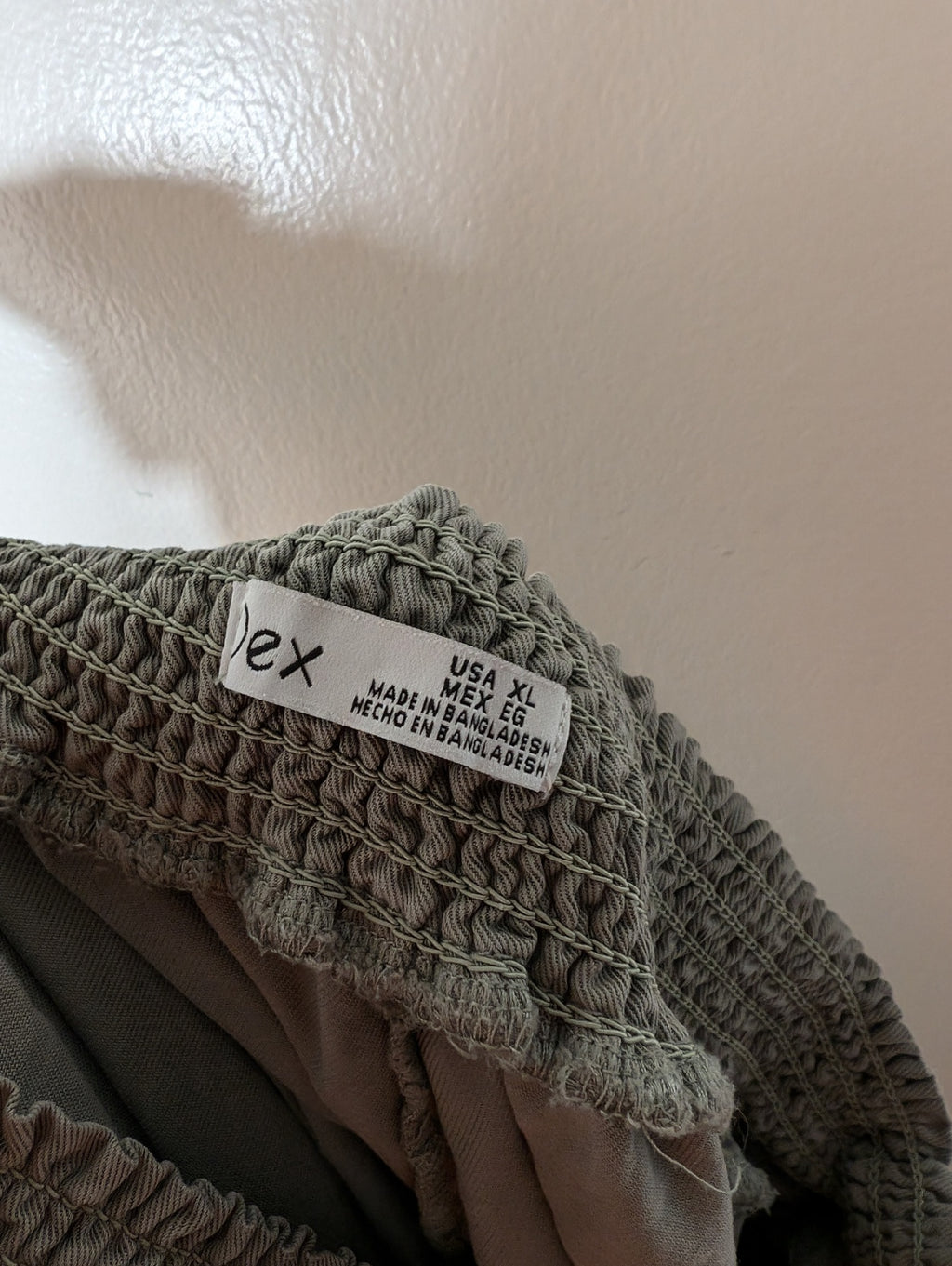 Dex tencel pant grey - X-Large (Minor Flaw)