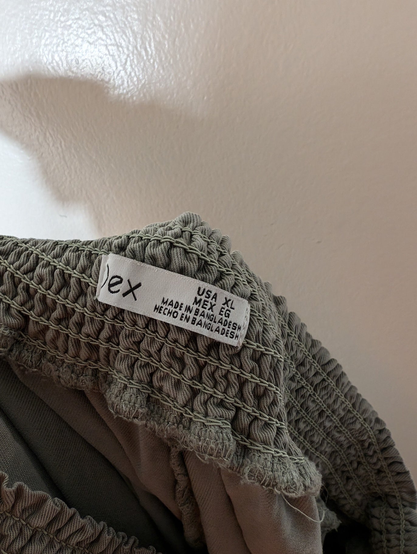 Dex tencel pant grey - X-Large (Minor Flaw)