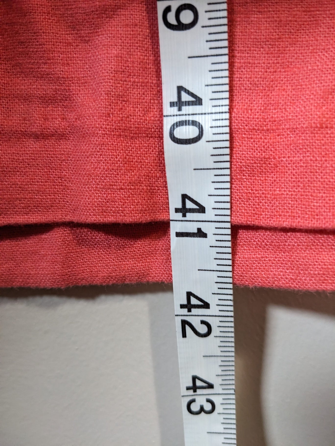 Abercrombie & Fitch coral linen pants - XS