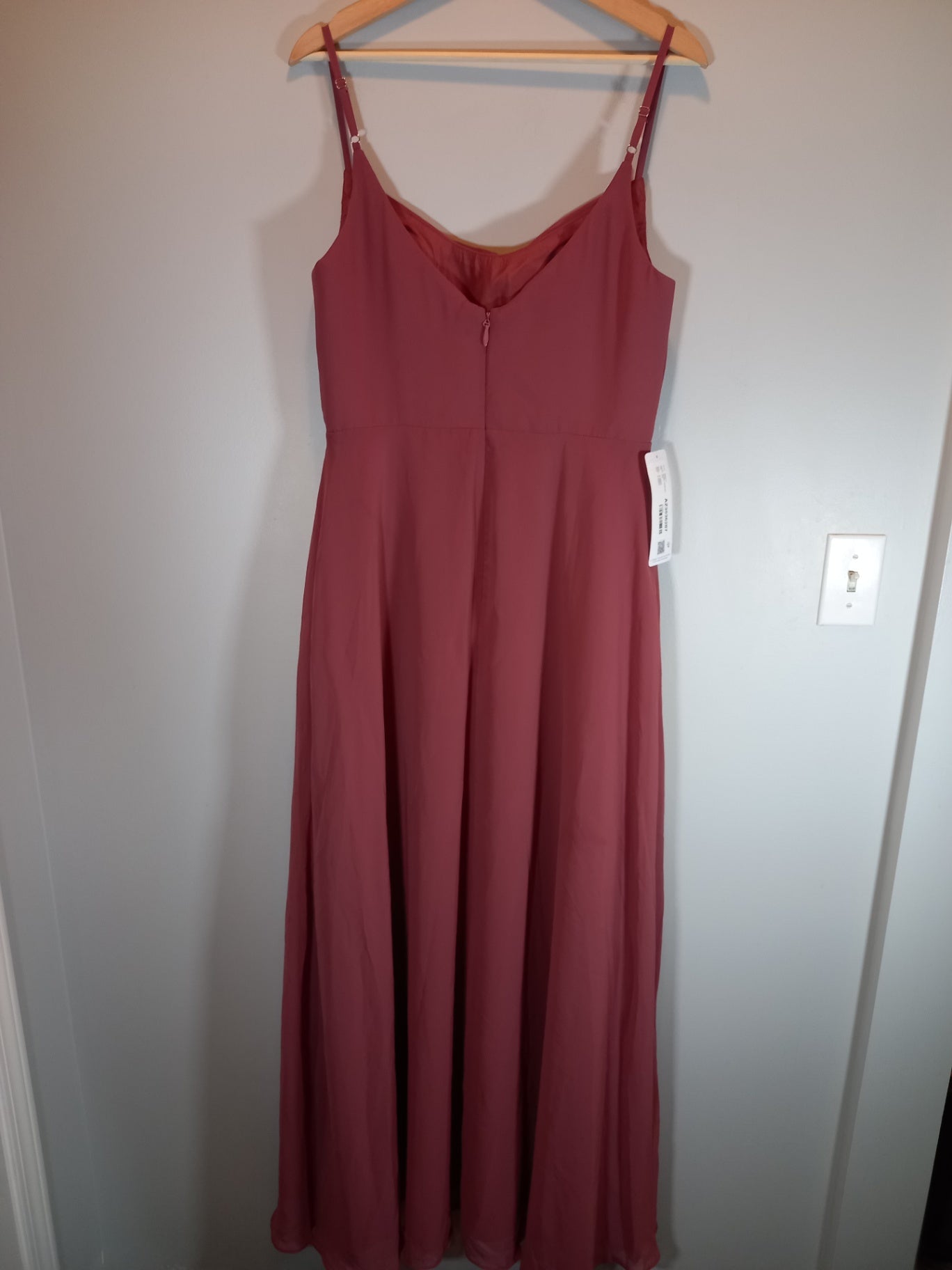 NWT Azazie a-line chiffon formal dress - SZ 10