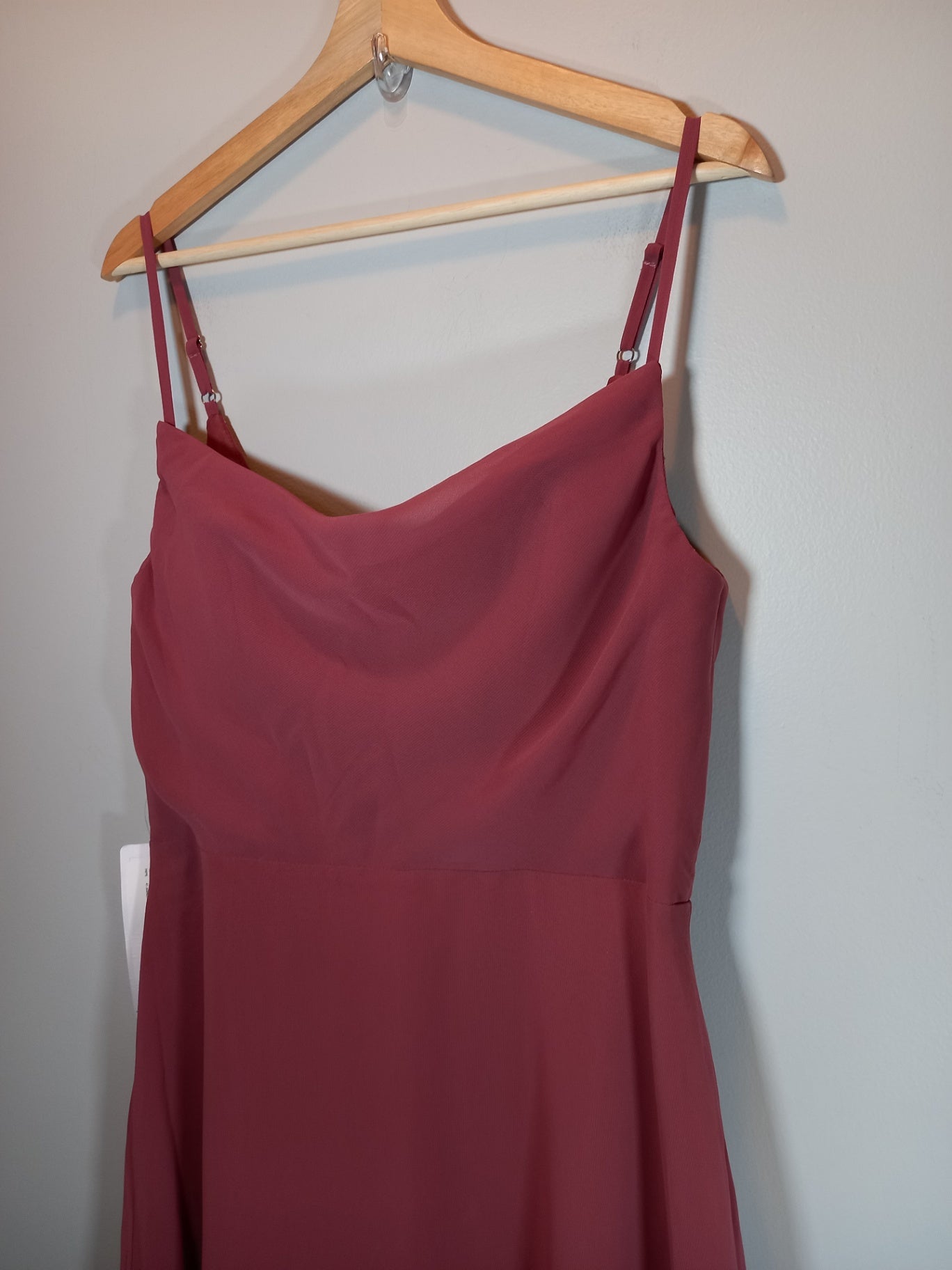 NWT Azazie a-line chiffon formal dress - SZ 10