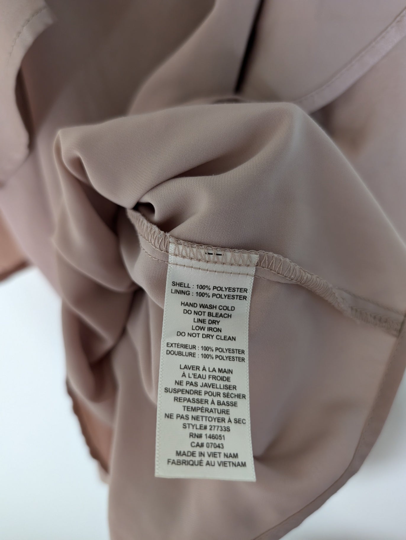 Monteau off-the-shoulder blush blouse - Small