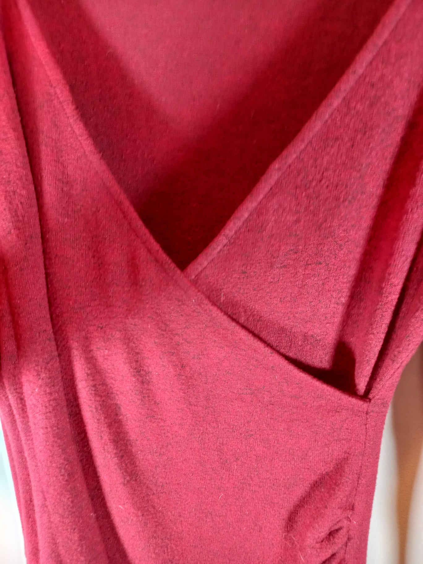 No label maroon dress - Medium