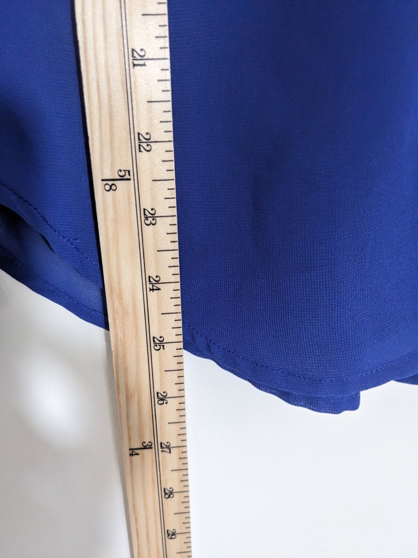Guess sheer blue blouse - Small