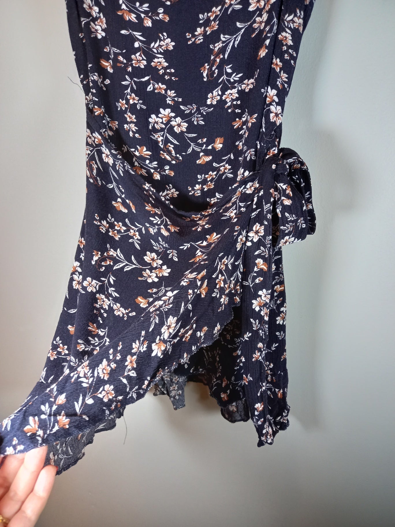 Zaful floral long cami - Sz 6