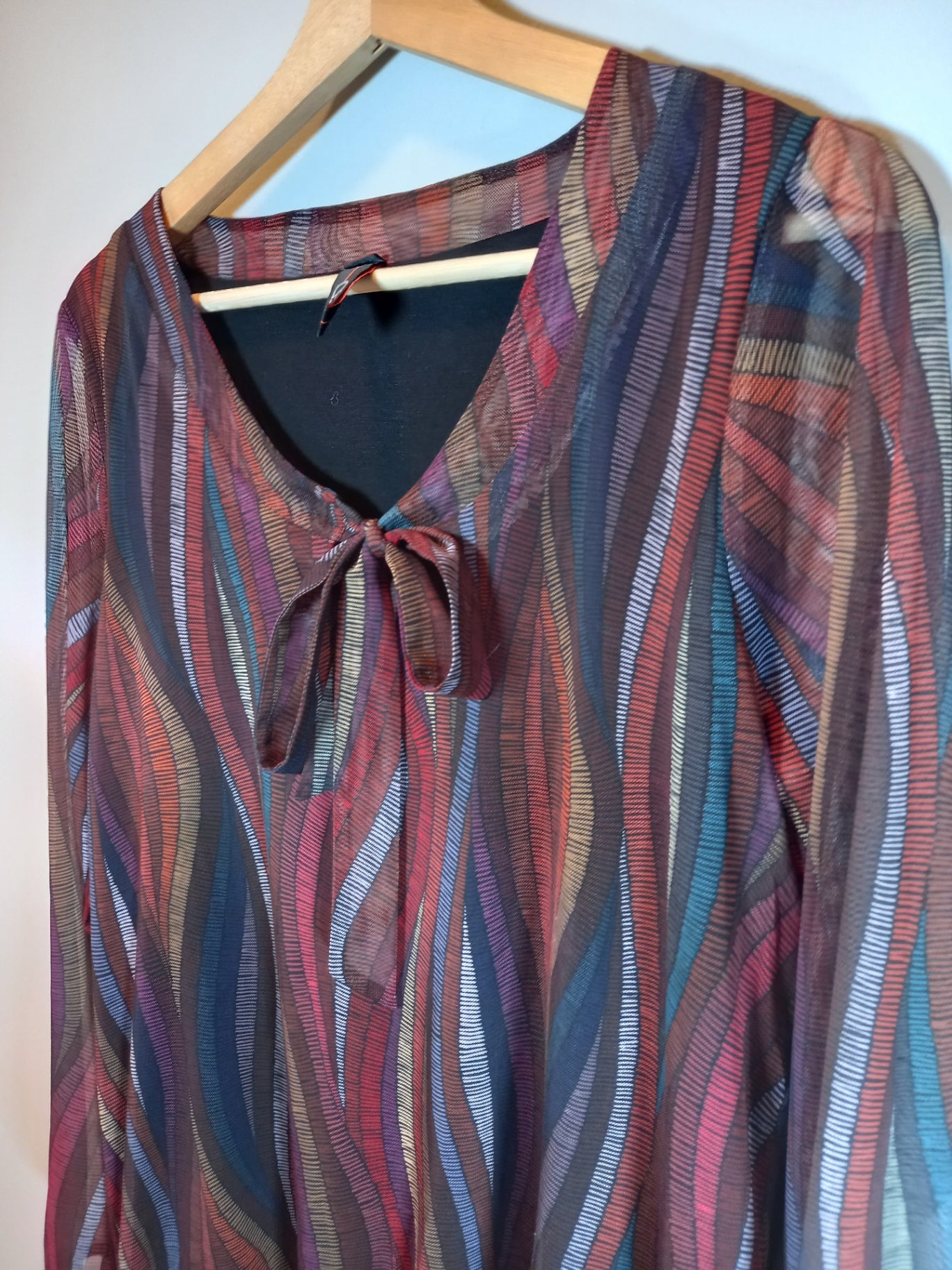 NED multi-colour blouse - Small (Minor Flaw)