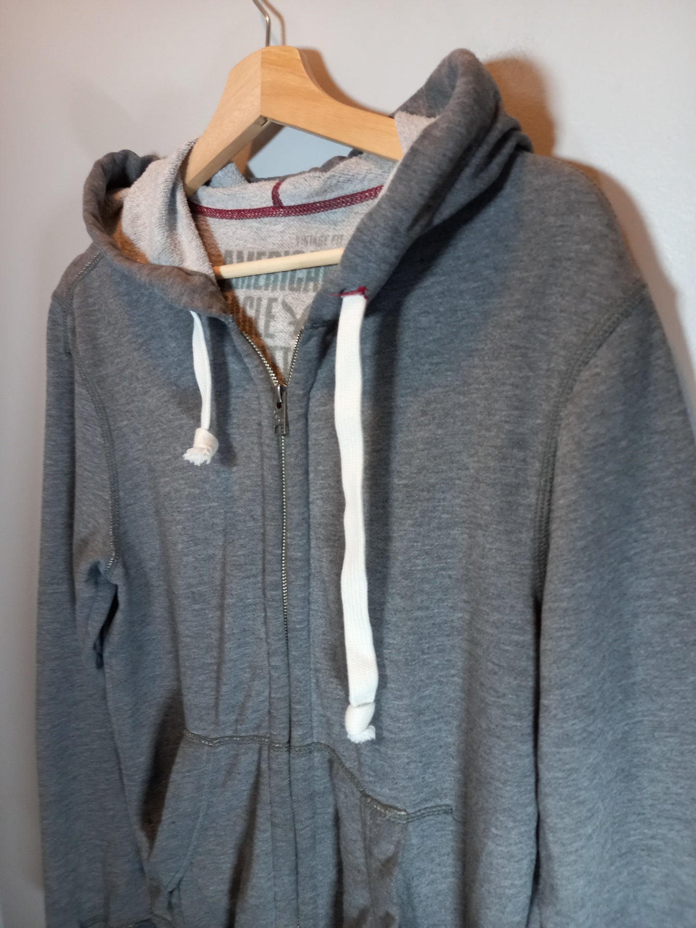 American Eagle grey zip up - Small