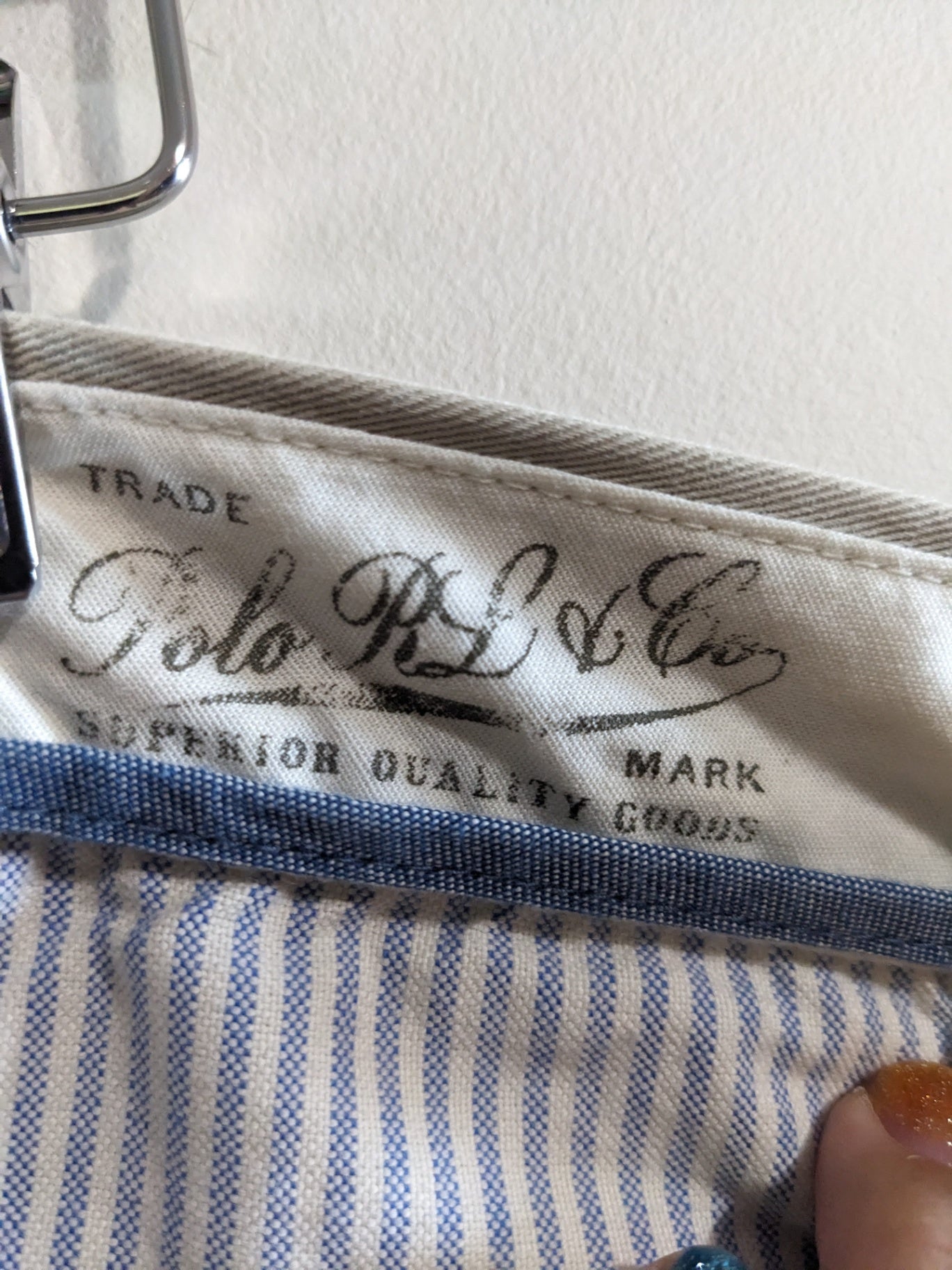 Polo Ralph Lauren classic fit pant - SZ 42x32 (Minor Flaw)