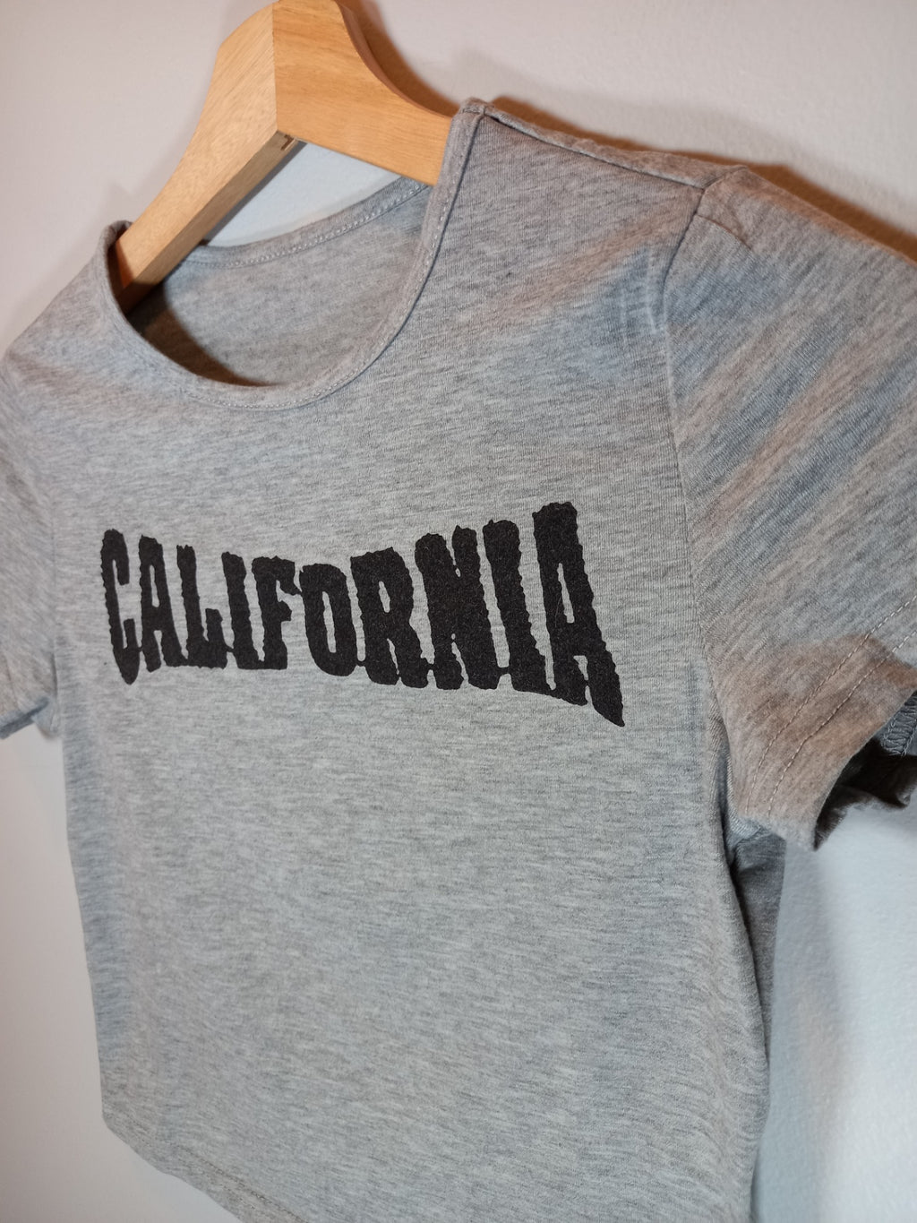 California crop graphic tee - XS