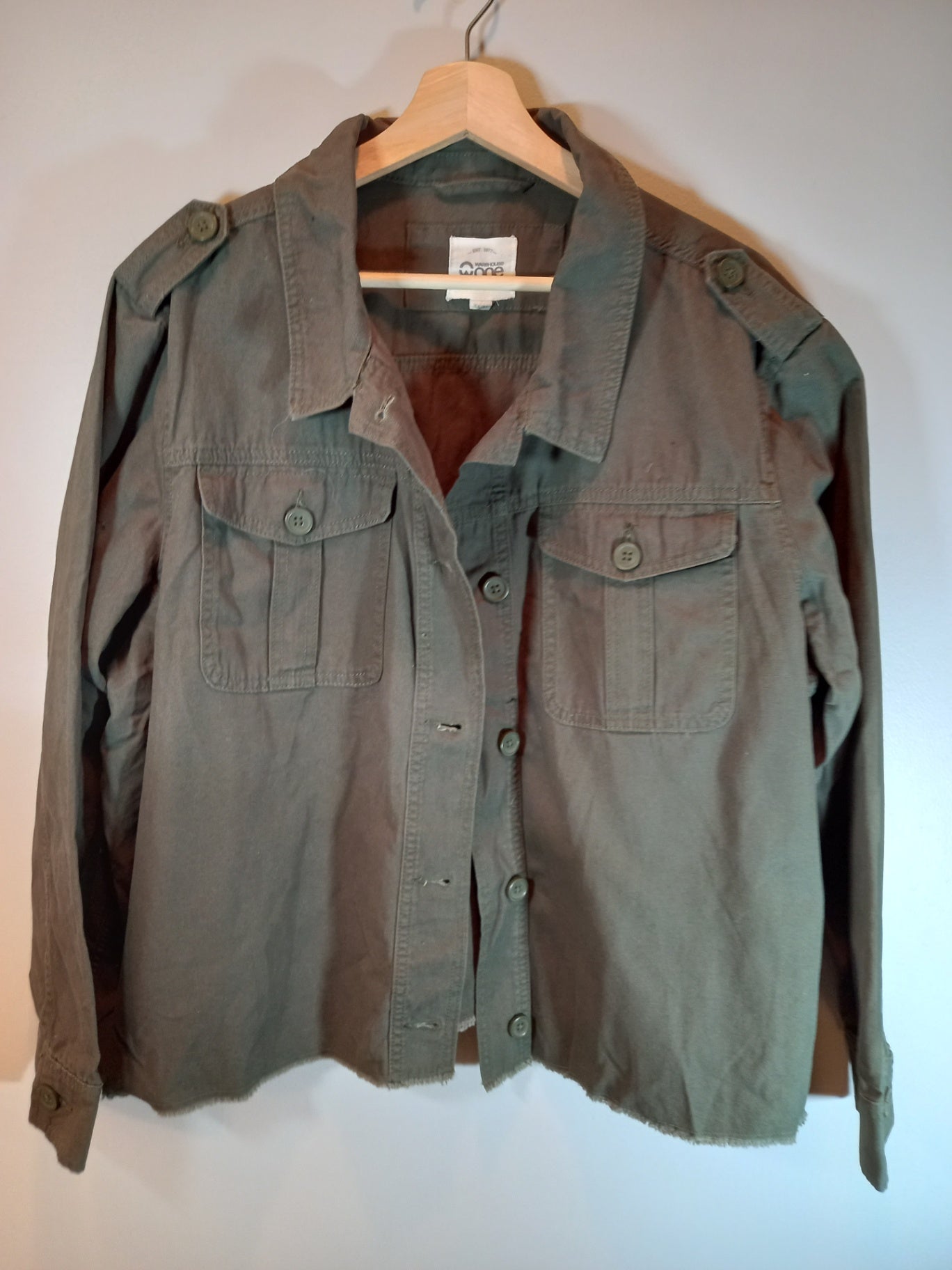 NWT Warehouse One green jacket - 3XL