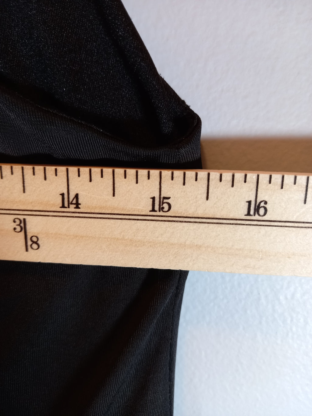 Spicy Sugar black ruffle dress - Small (Minor flaw)