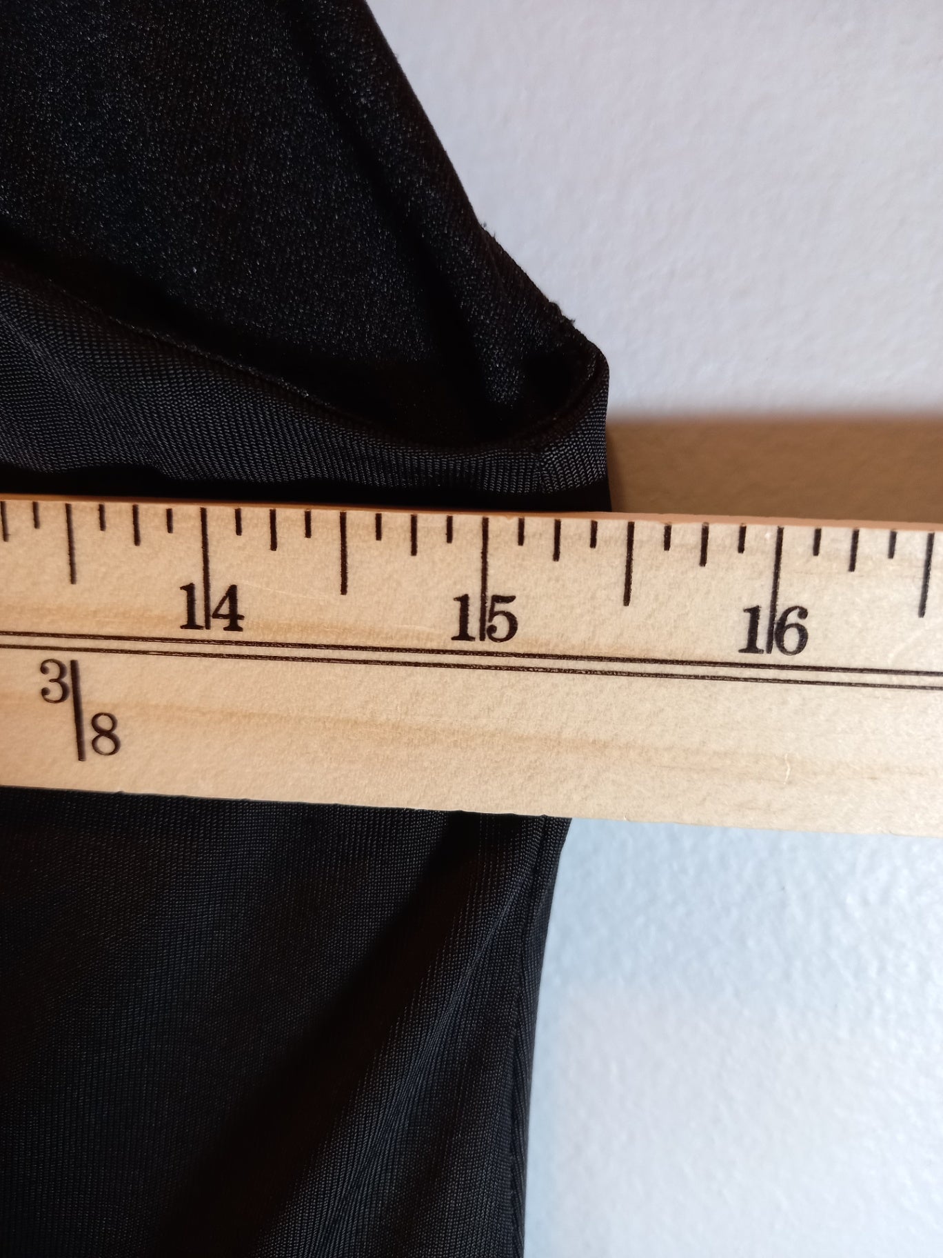 Spicy Sugar black ruffle dress - Small (Minor flaw)