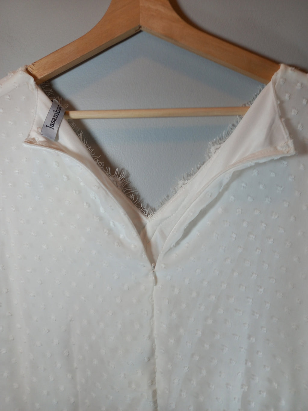 NWT Jasambac white long sleeve dress - XL