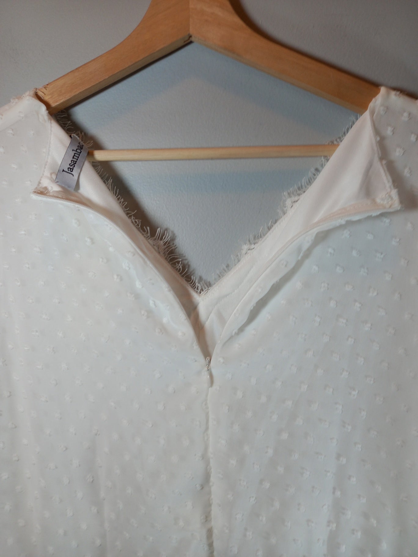 NWT Jasambac white long sleeve dress - XL