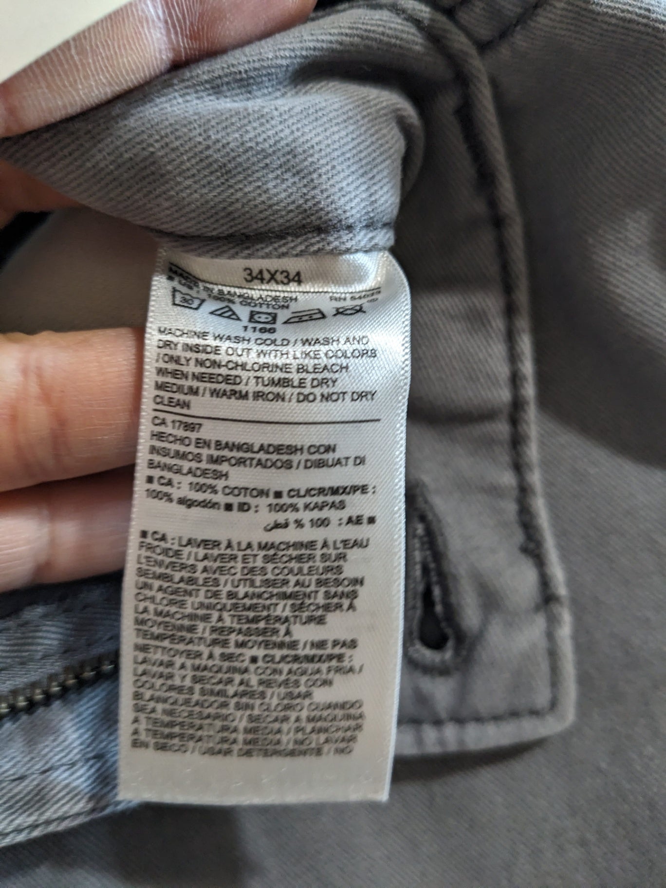 Old Navy straight five-pocket pants - SZ 34/34