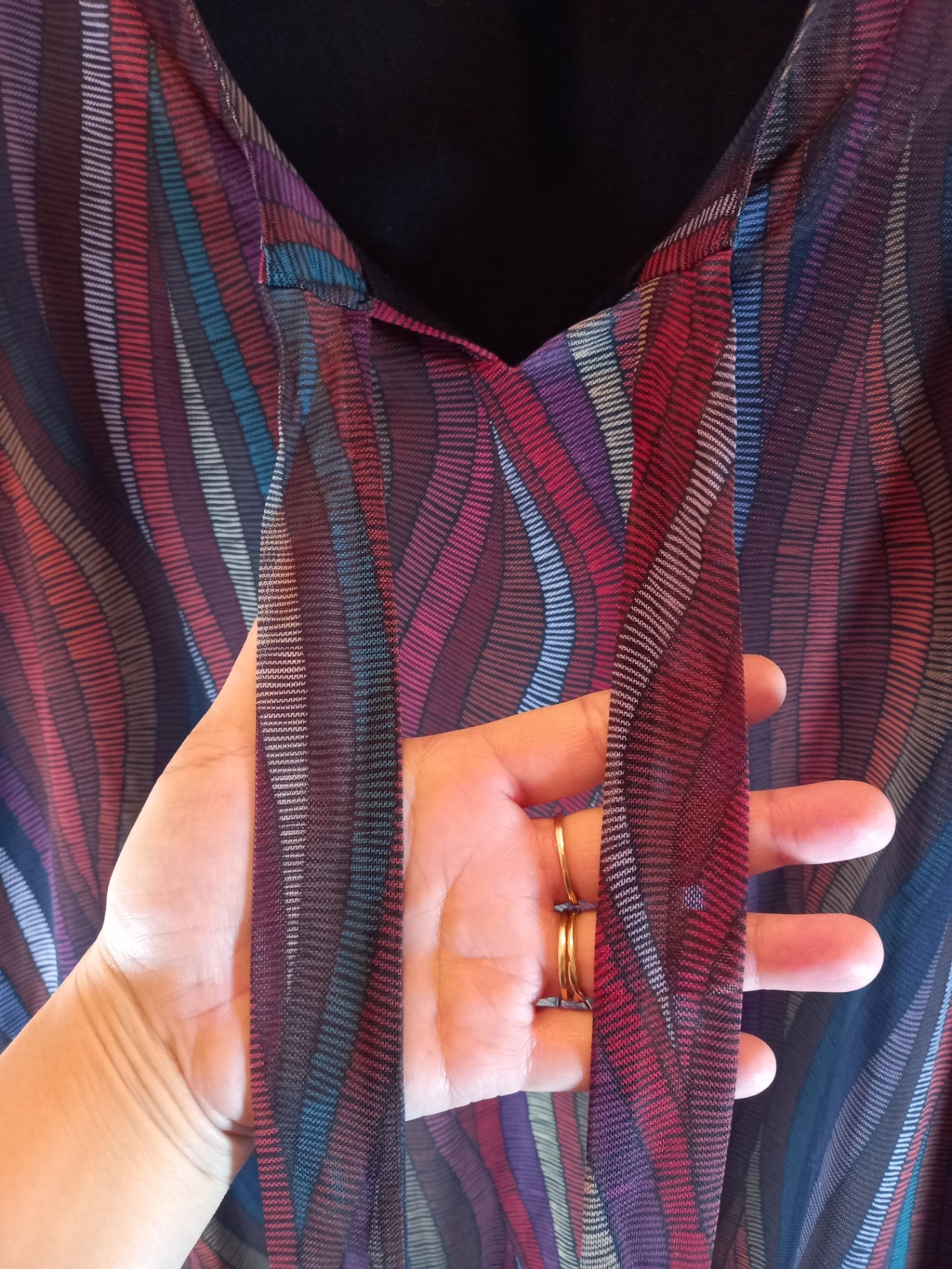 NED multi-colour blouse - Small (Minor Flaw)