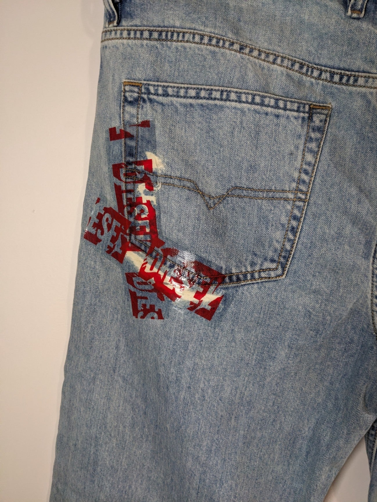 Diesel Dagh men's regular straight jeans - 32x32
