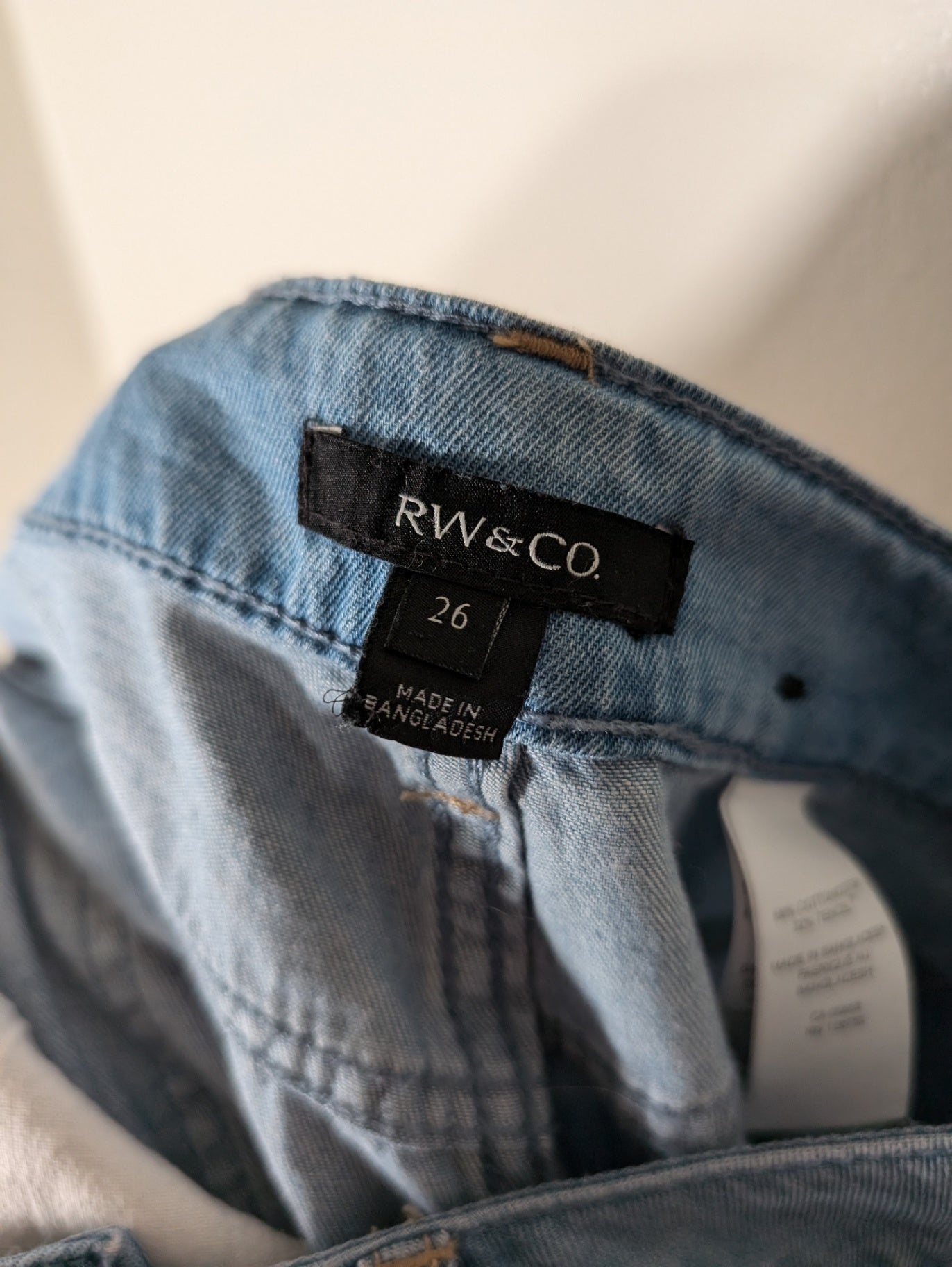 RW&Co. wide leg jeans - SZ 26
