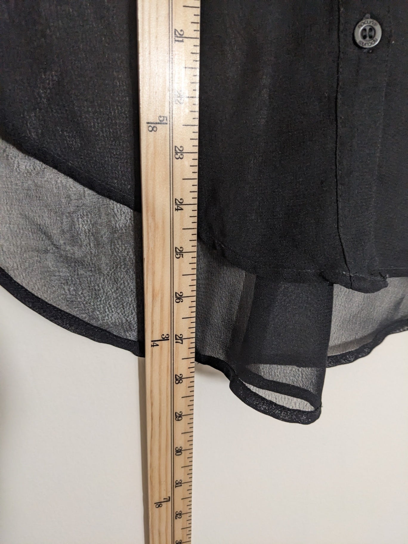 Ripcurl sheer blouse - Small