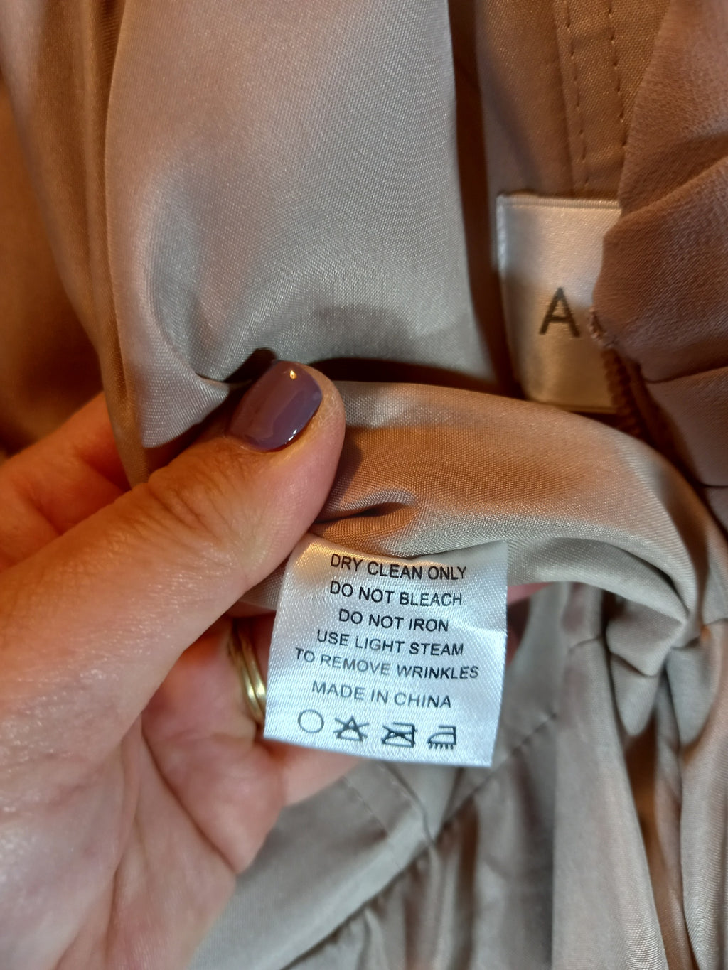 NWT Azazie a-line chiffon formal dress - SZ 8