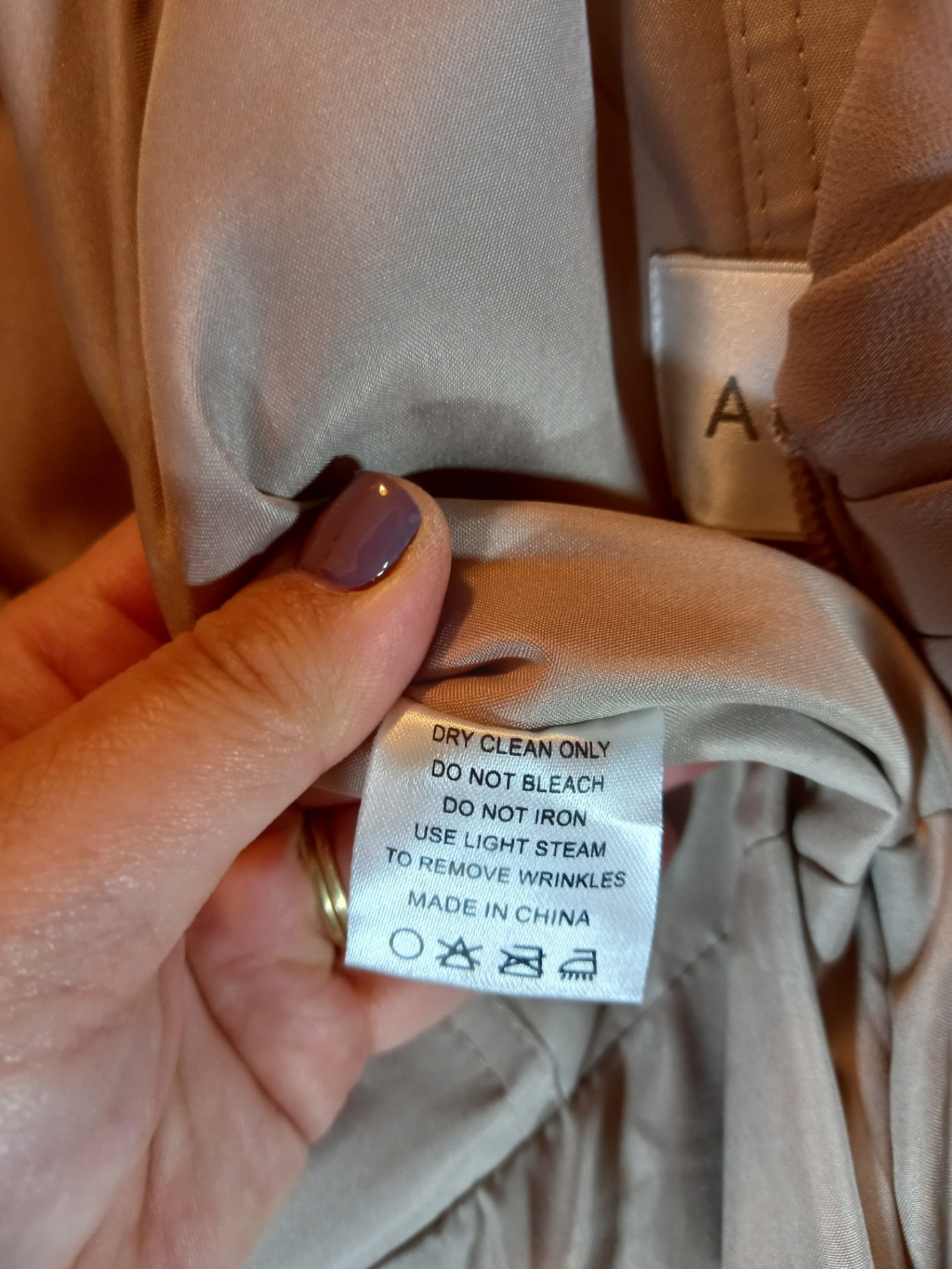 NWT Azazie a-line chiffon formal dress - SZ 8