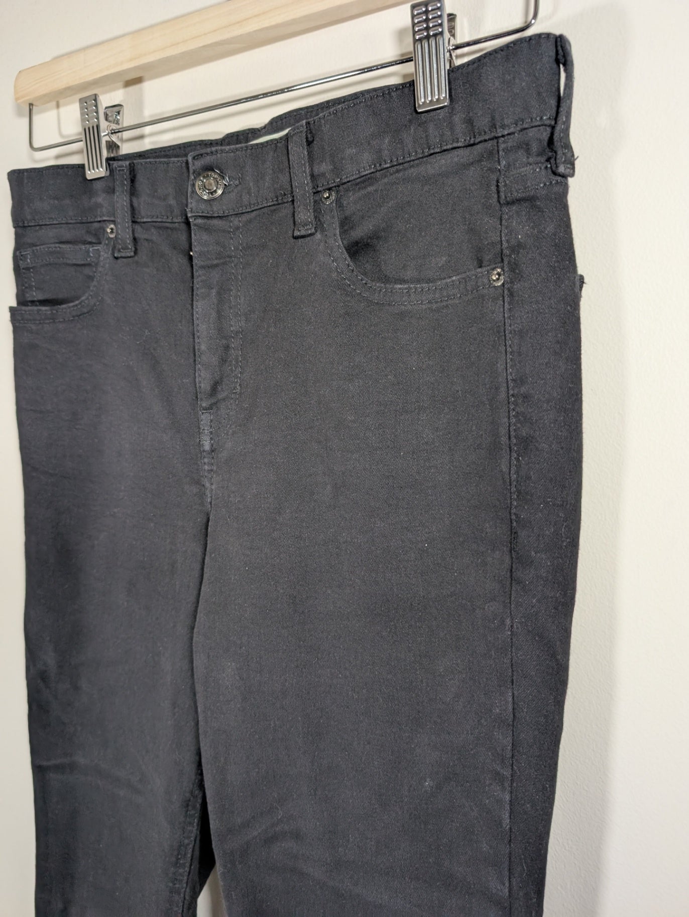 Top Shop black jeans - SZ 30