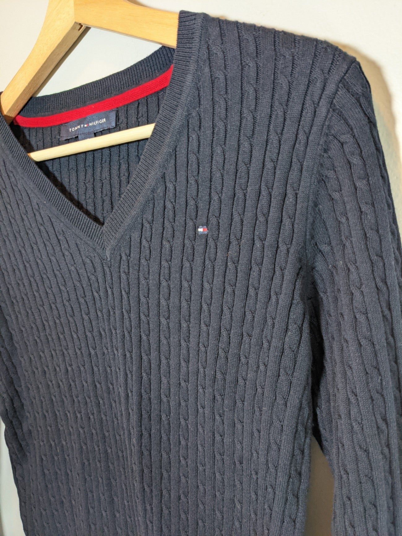 Tommy Hilfiger Navy Sweater - Small