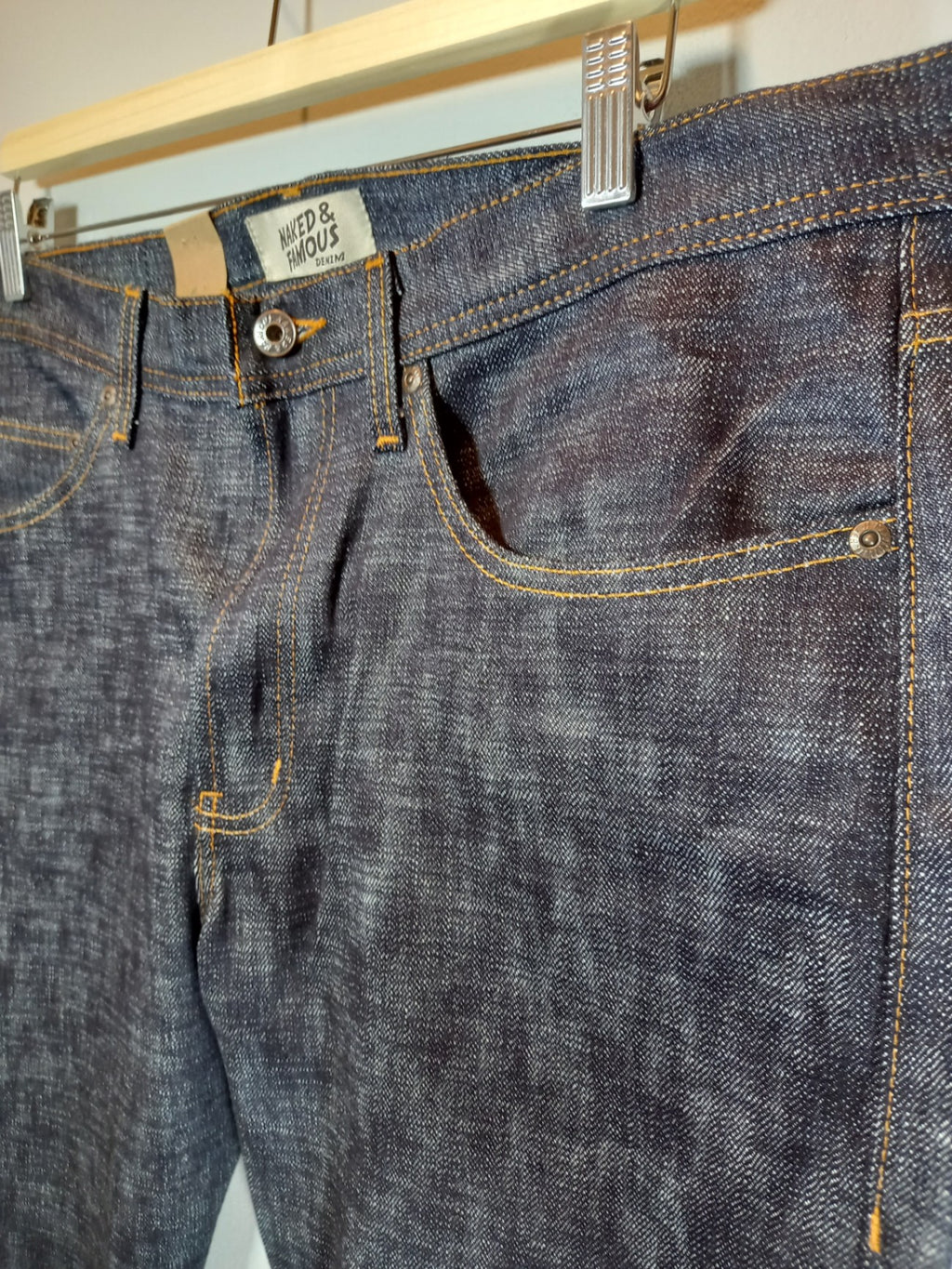 NWT Men's Naked & Famous Jeans Sz 36