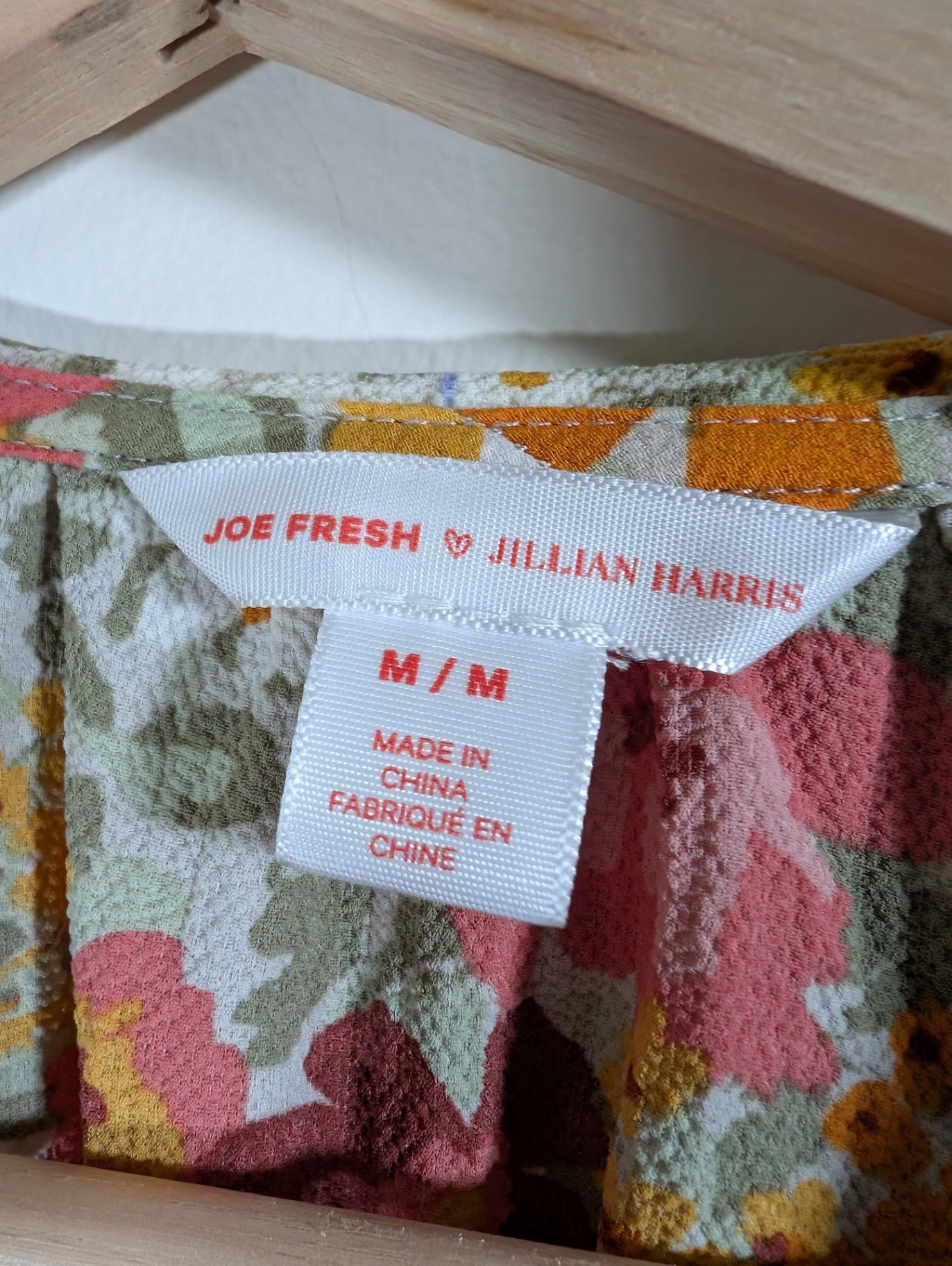 Joe Fresh x Jillian Harris floral blouse - Medium