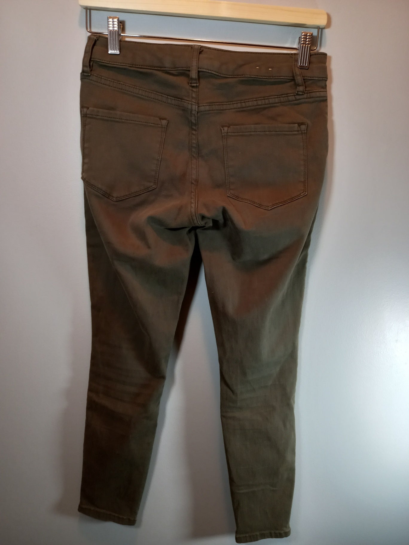 Club Monaco Olive Pants Sz 2