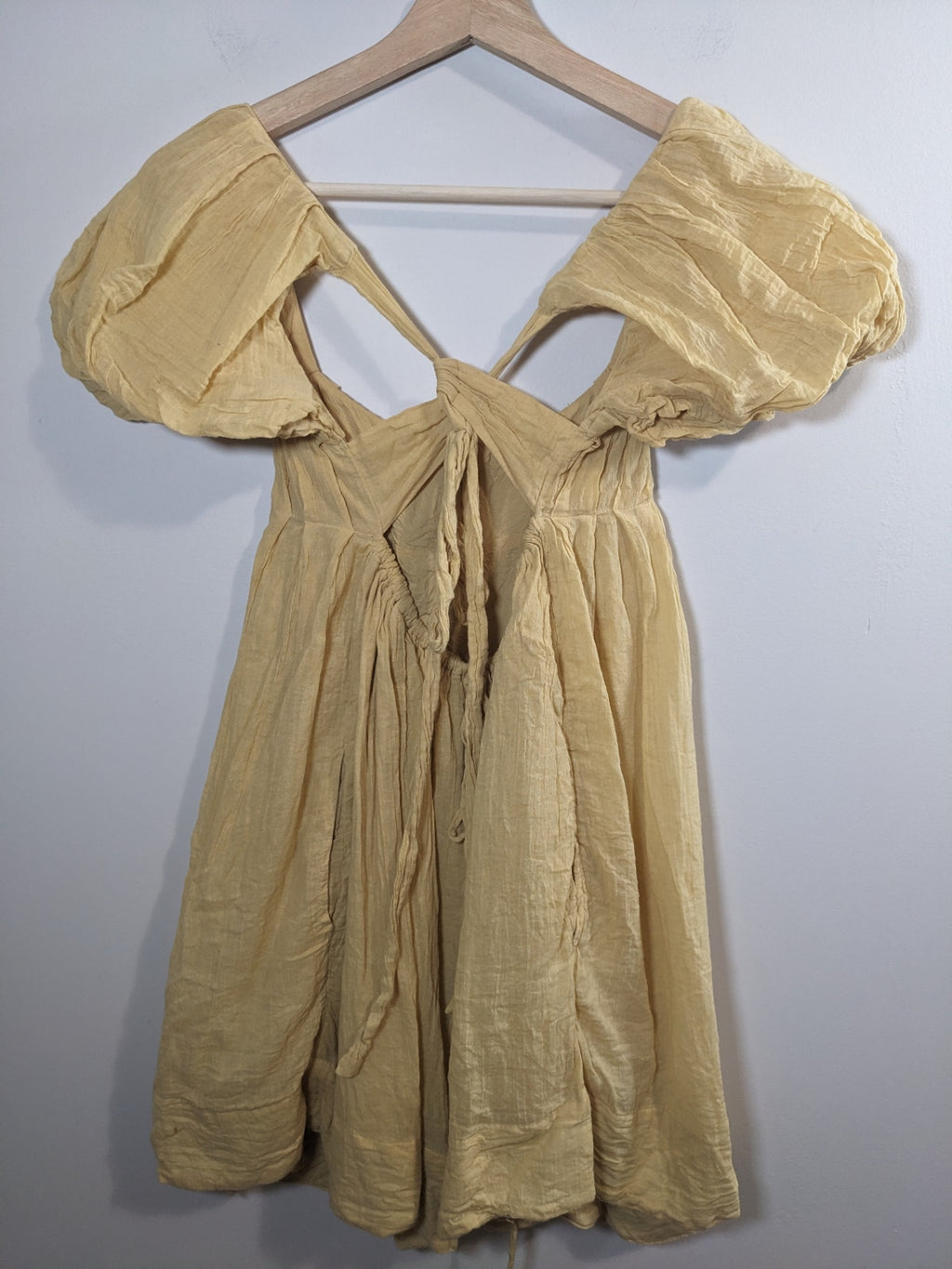 Free People Yellow Dress - XS