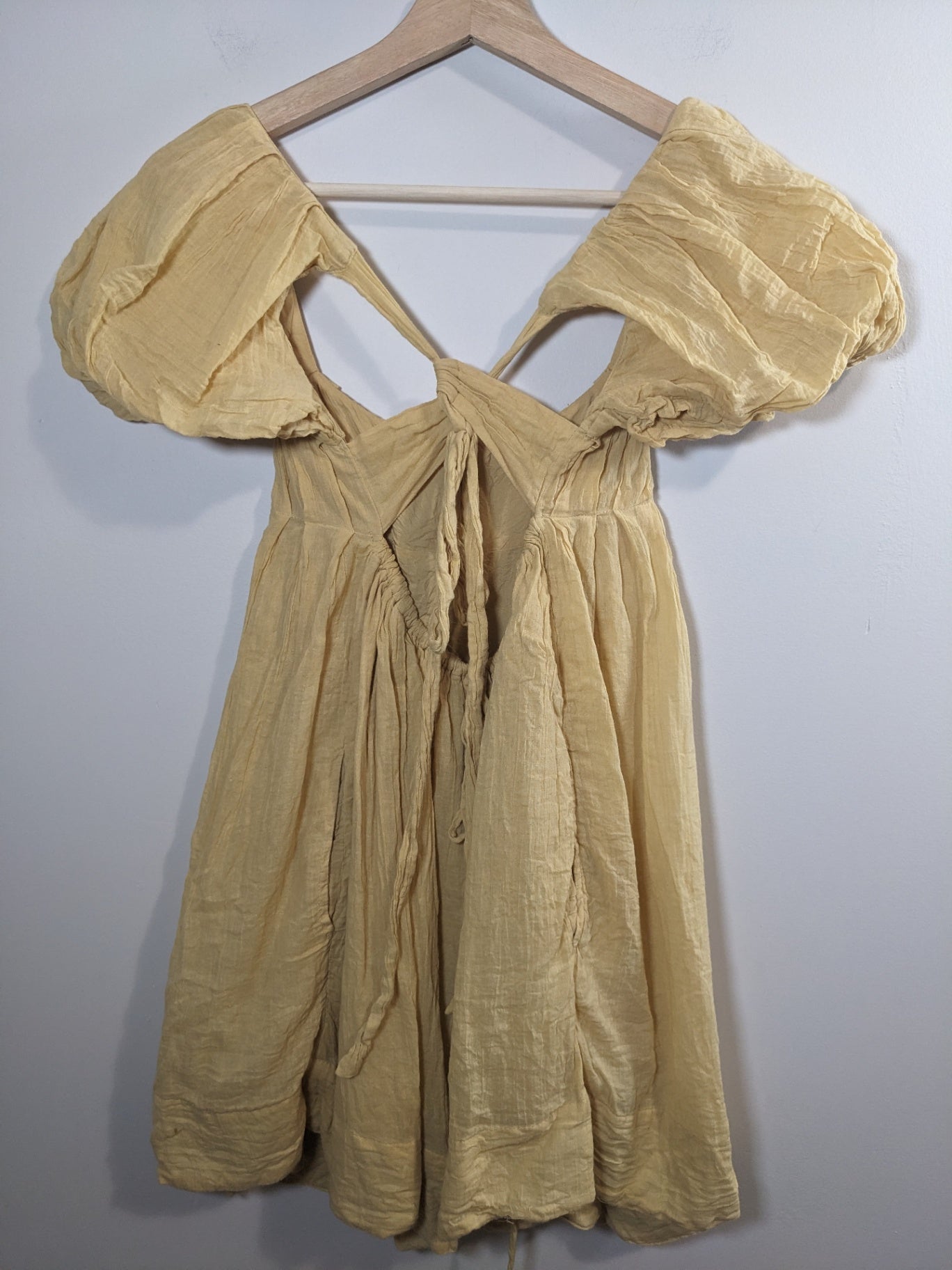 Free People Yellow Dress - XS