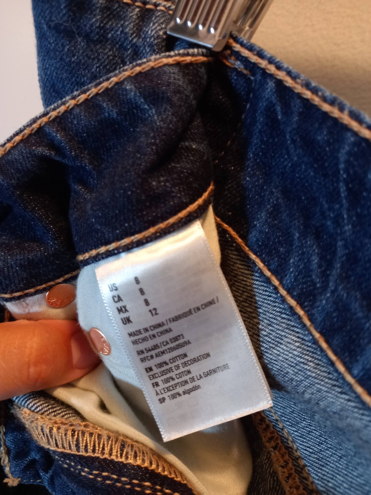 American Eagle Denim Shorts Sz 8