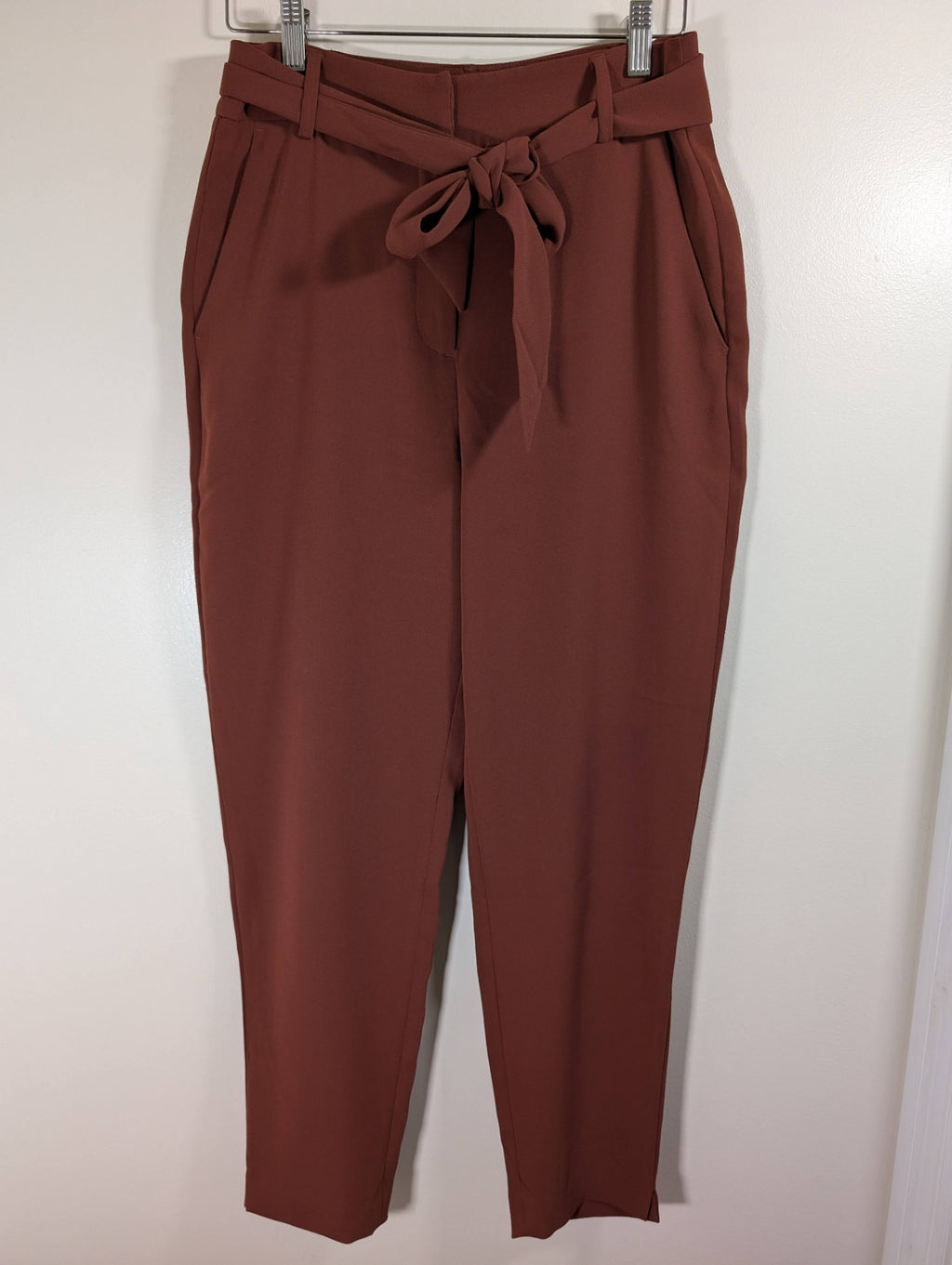 RW&Co. Brown tie waist pant - SZ 6