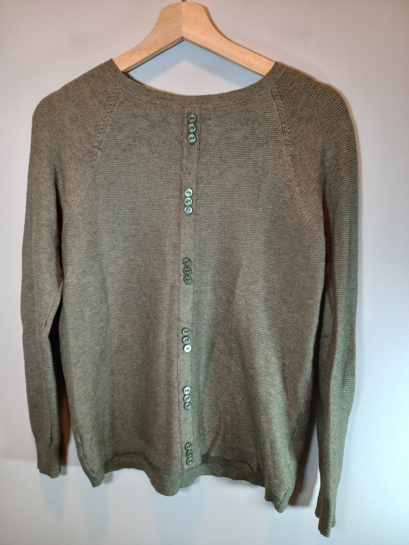 Alfa Green Sweater Sz M