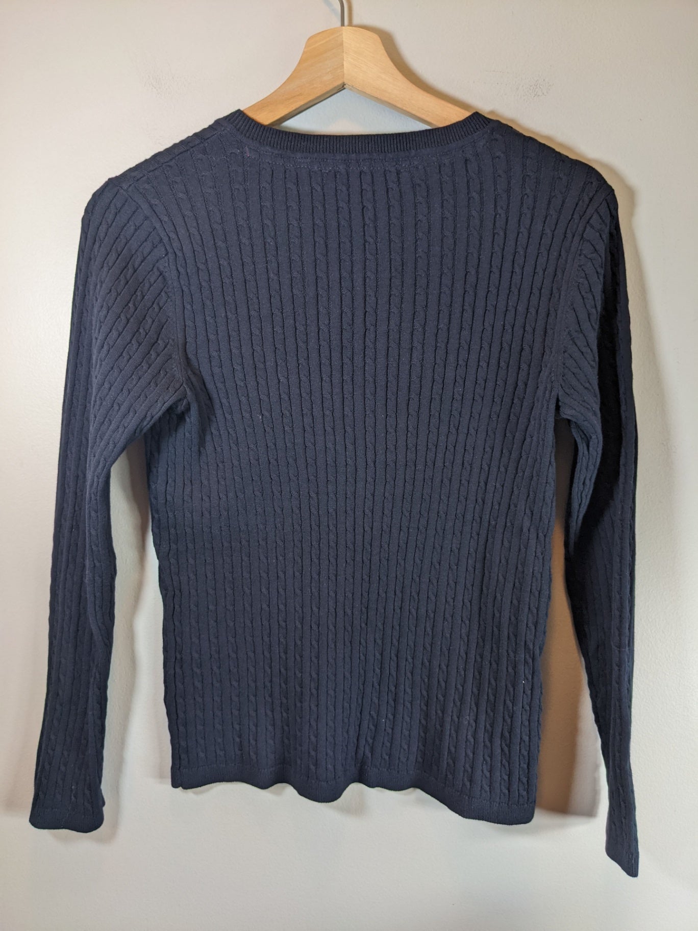 Tommy Hilfiger Navy Sweater - Small