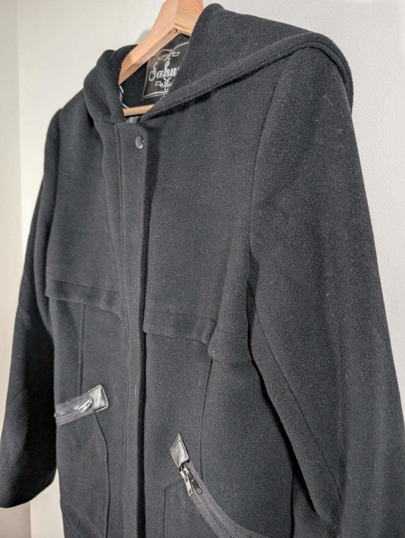 Sakura Wool Coat - Large