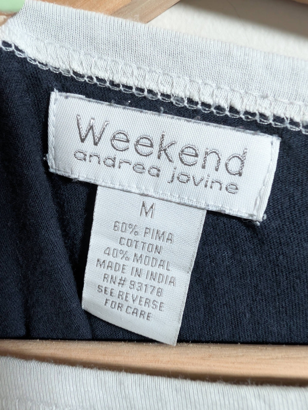 Weekend Navy 3/4 Length - Medium