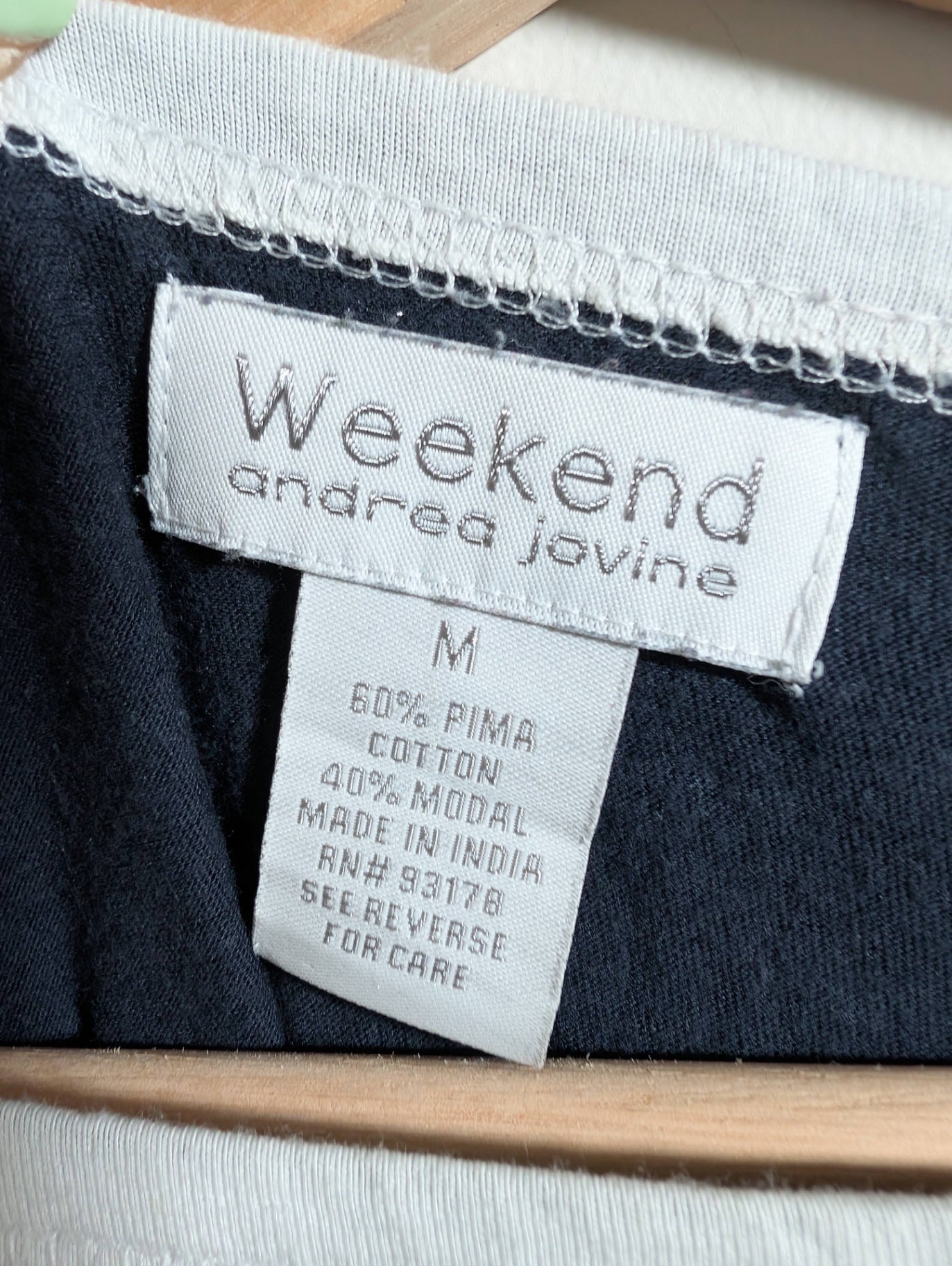 Weekend Navy 3/4 Length - Medium