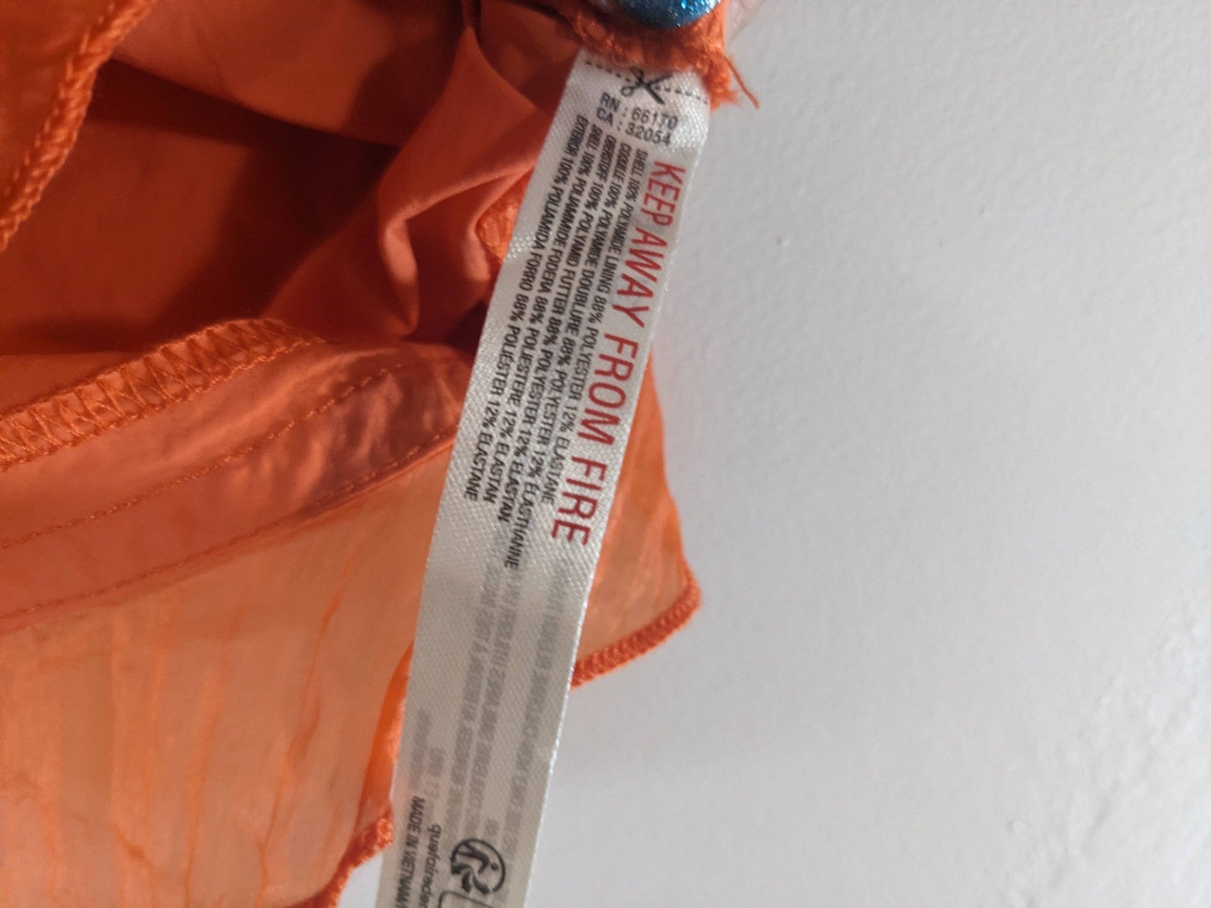 FP Movement Orange Shorts - Large
