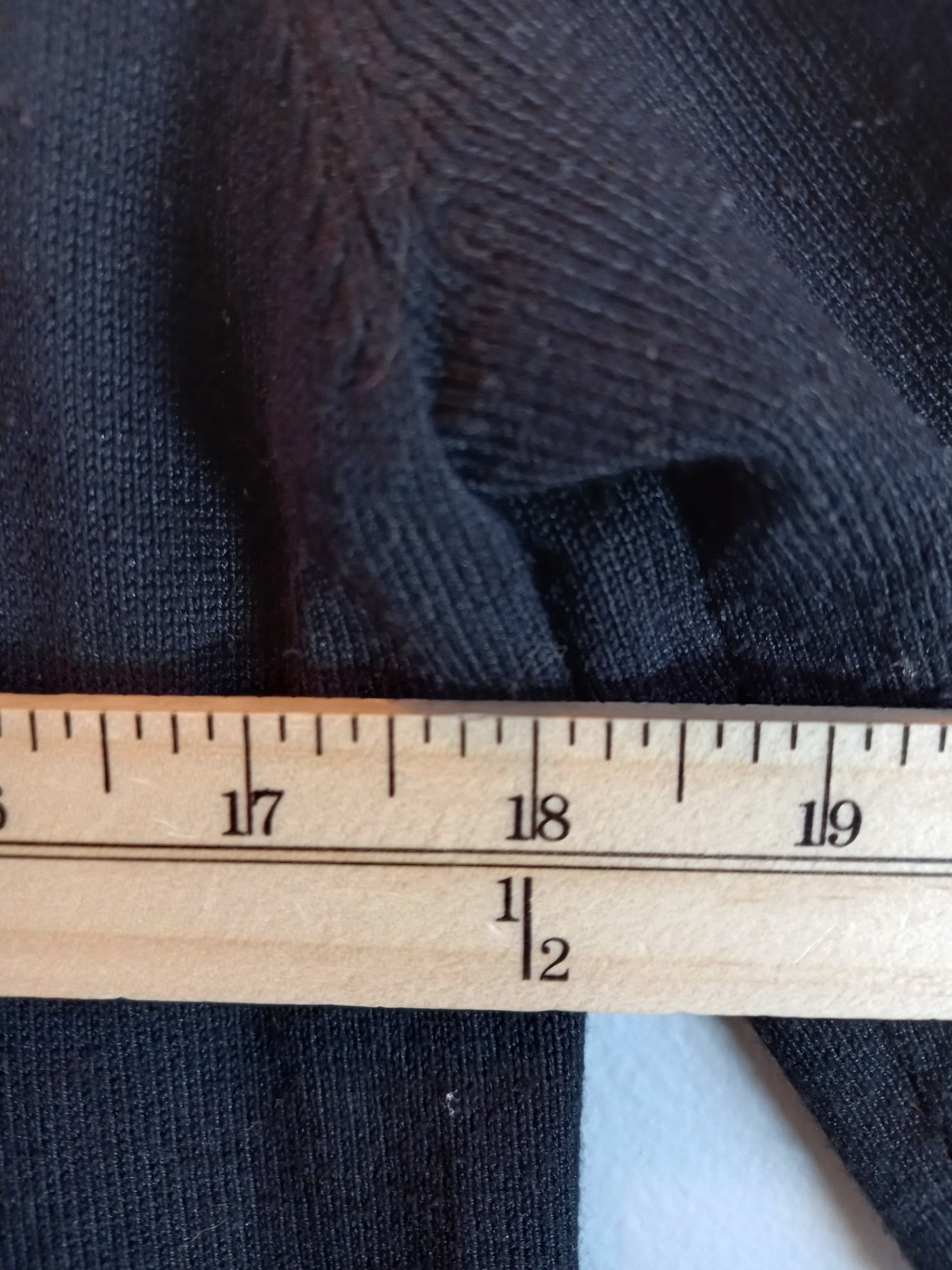 Joan Vass Black Cardigan - Medium
