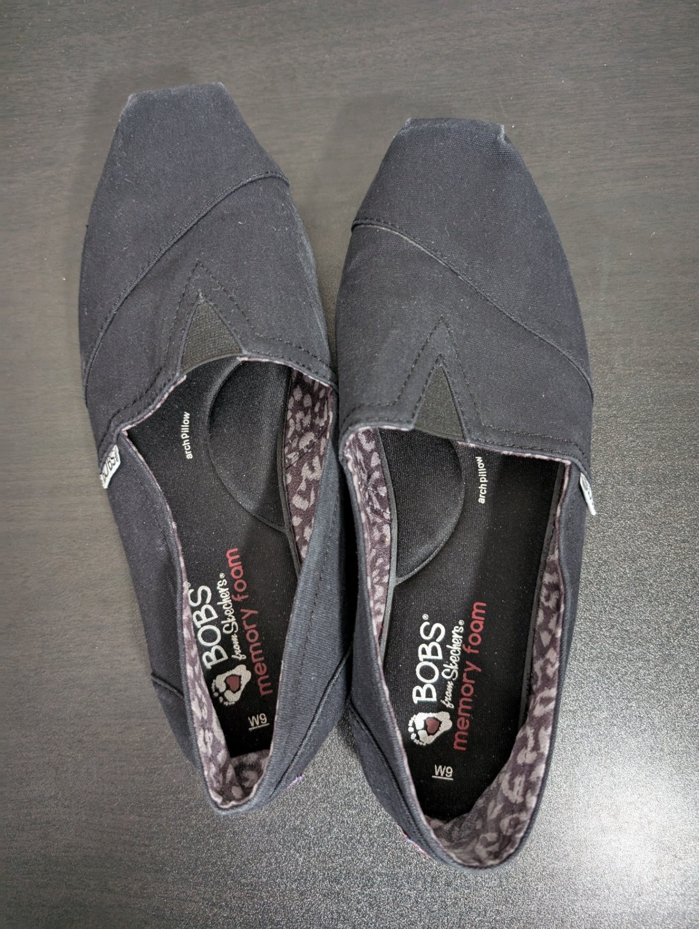 Bobs by Sketchers black shoes - 9W