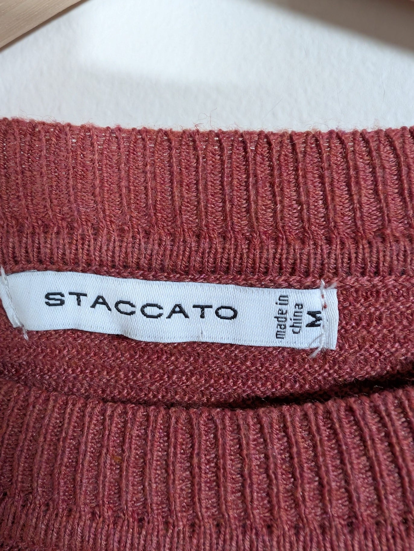Staccato Rust Sweater - Medium