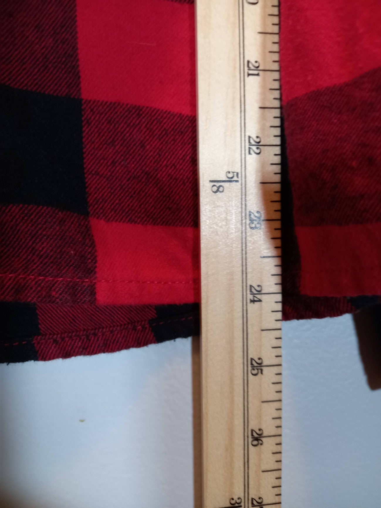 Gongshow Red & Black Checkered Flannel Sz XL
