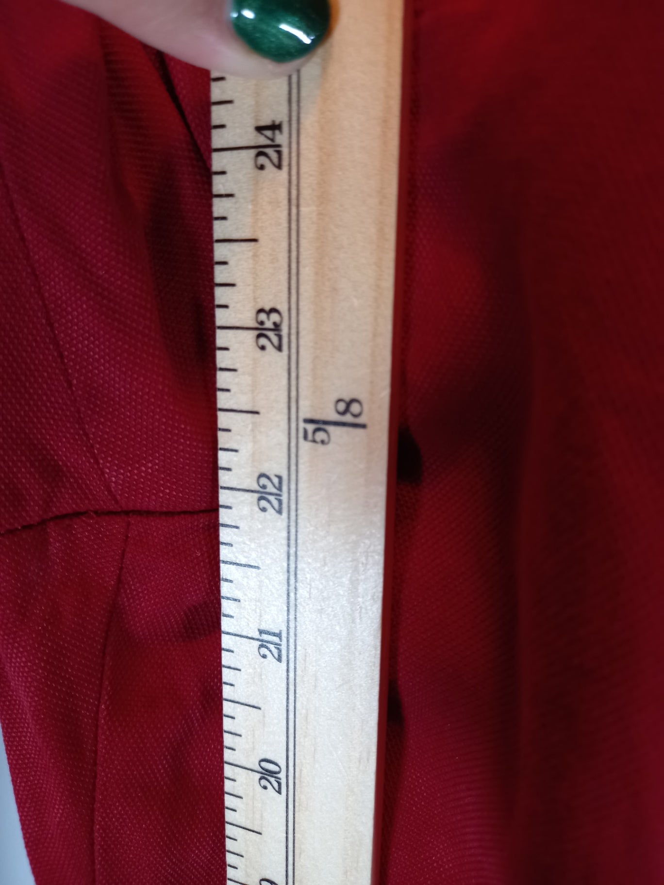 Zara Red Pants Sz XS